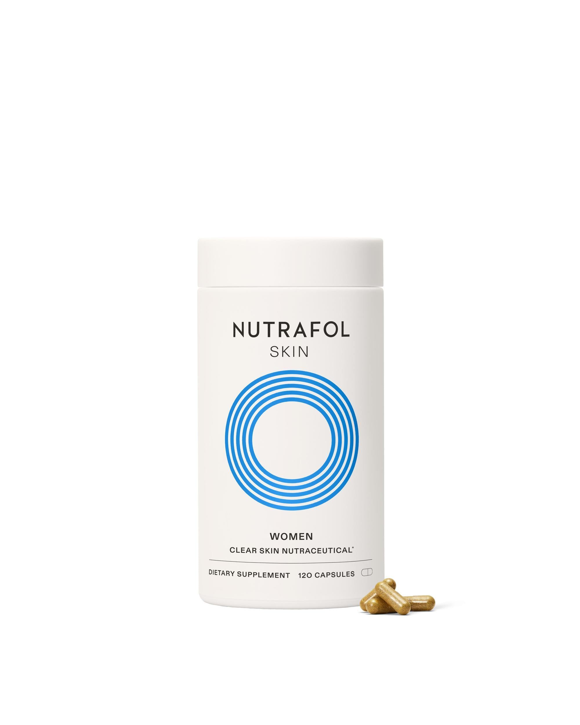 Nutrafol womens clear skin dietary supplement