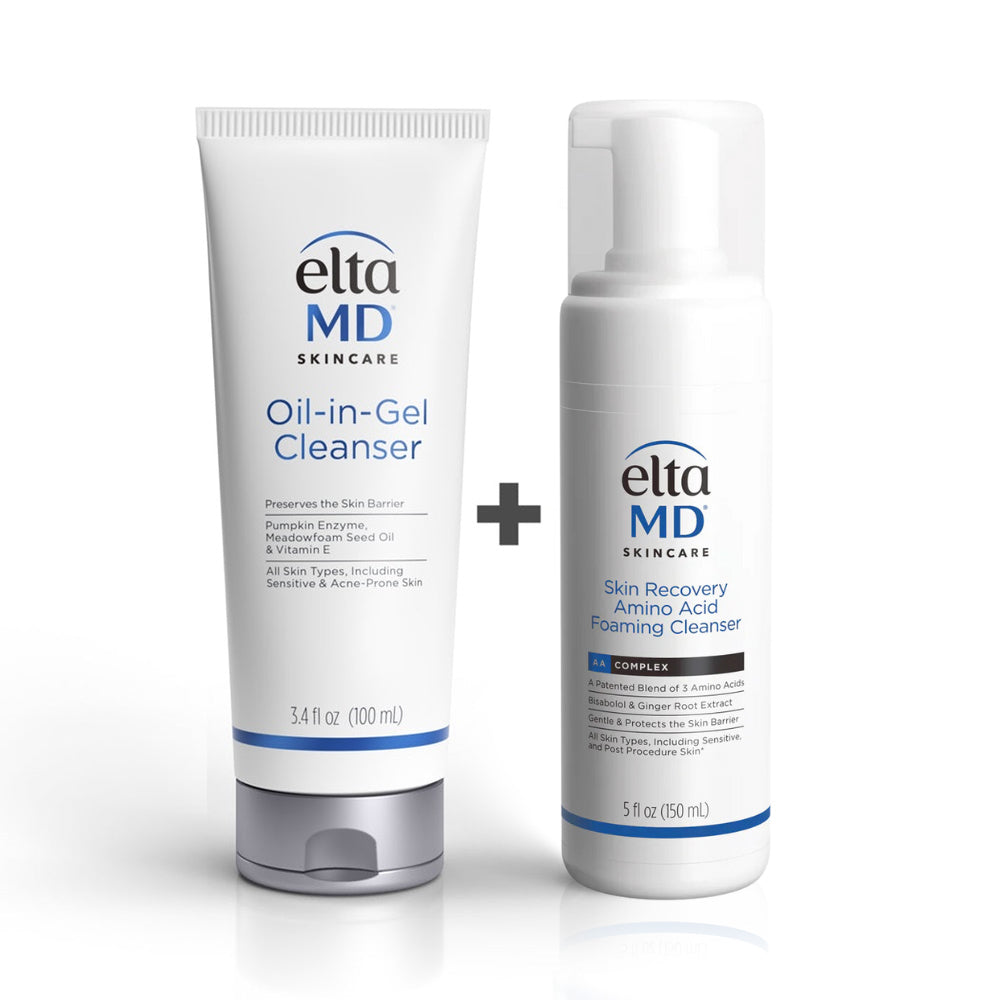 EltaMD Double Cleanse Daily Duo