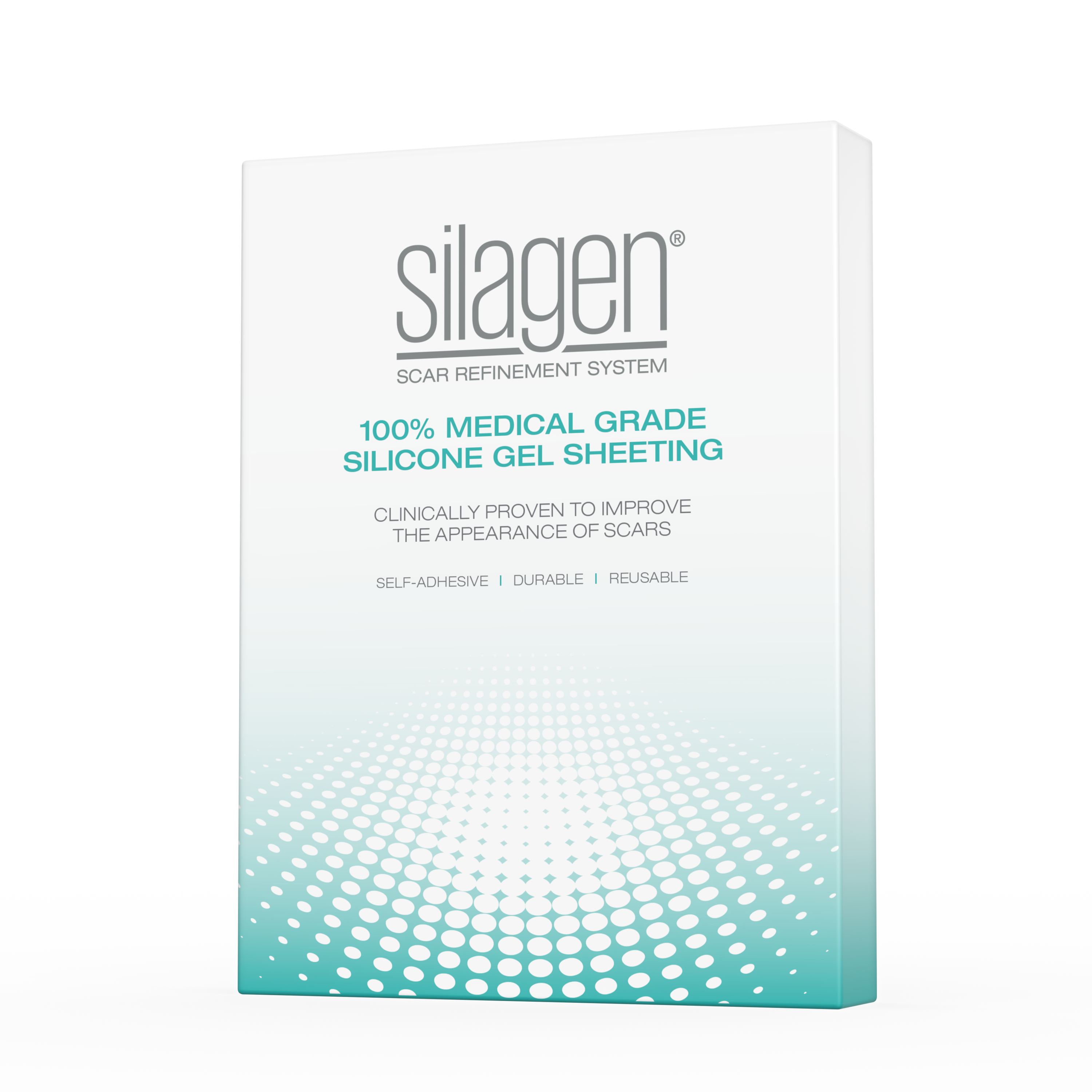 Silagen Silicone Gel Sheeting Strips - Clear  1″ x 6″