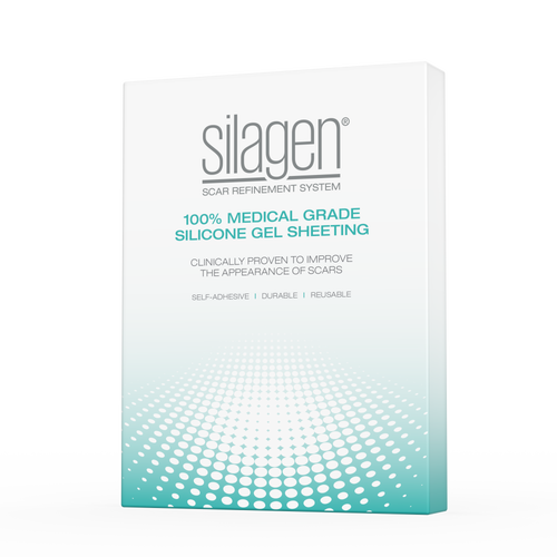 Silagen Silicone Gel Sheeting Strips - Clear  1″ x 6″